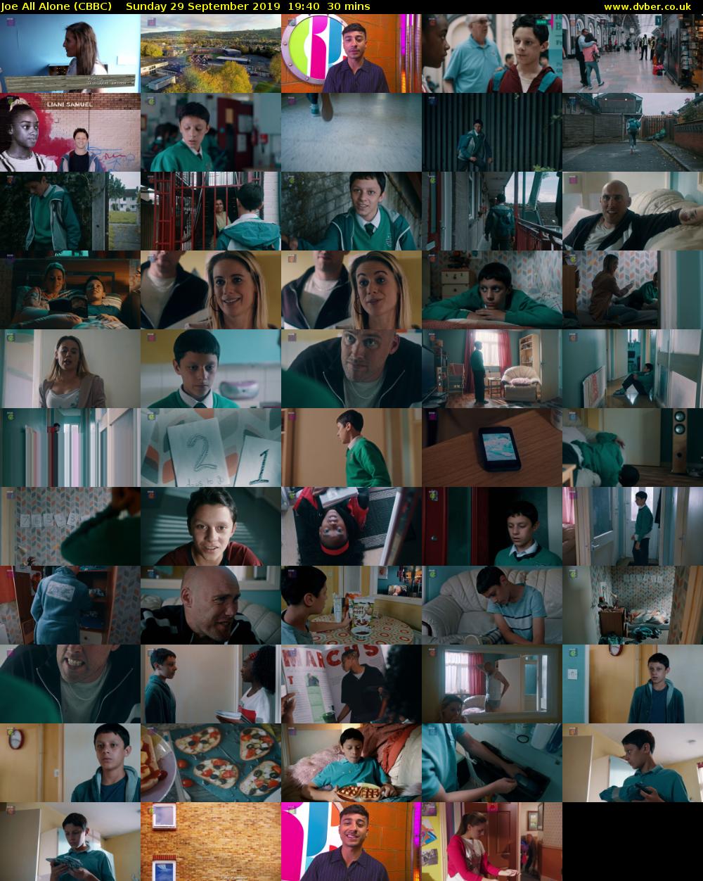 Joe All Alone (CBBC) Sunday 29 September 2019 19:40 - 20:10