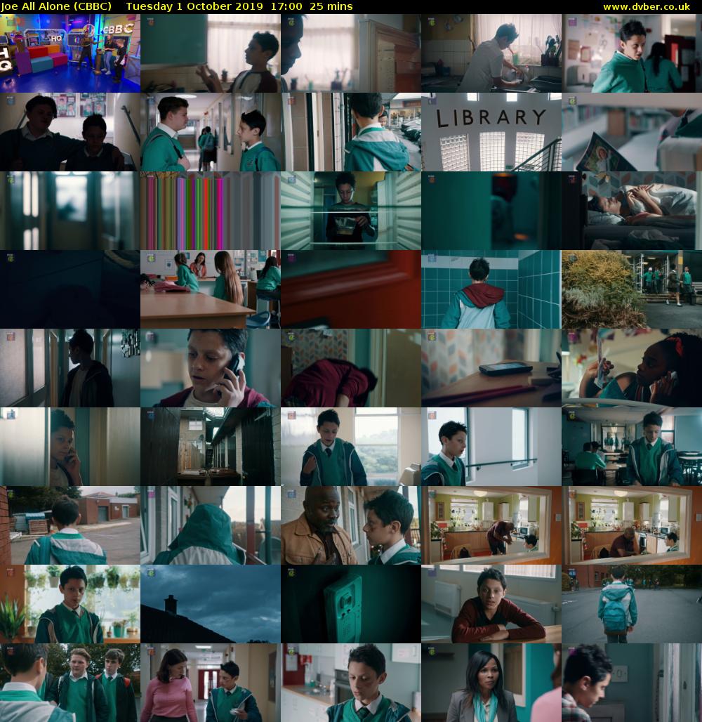 Joe All Alone (CBBC) Tuesday 1 October 2019 17:00 - 17:25