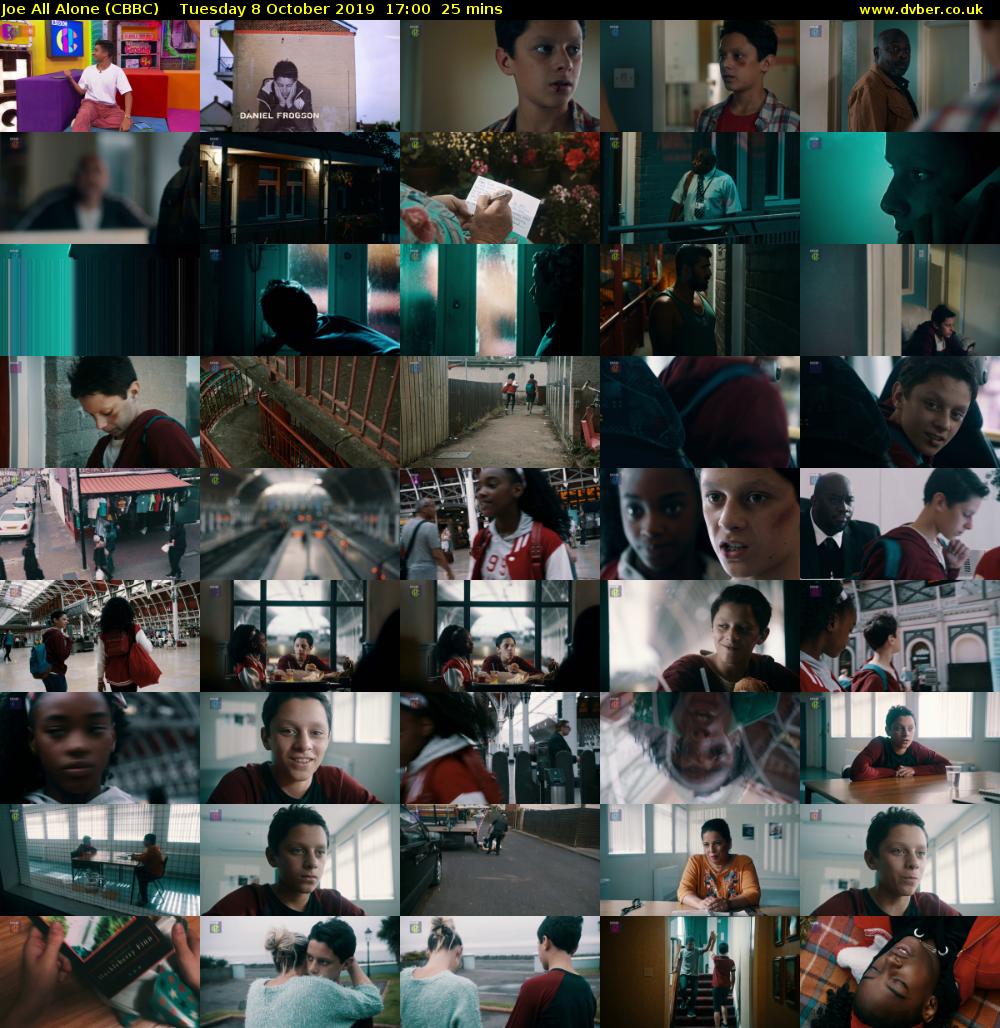 Joe All Alone (CBBC) Tuesday 8 October 2019 17:00 - 17:25