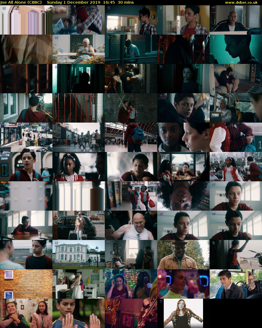 Joe All Alone (CBBC) Sunday 1 December 2019 16:45 - 17:15
