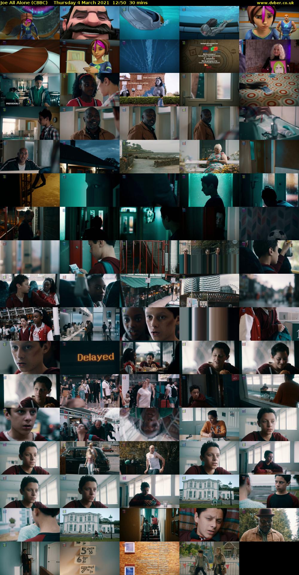 Joe All Alone (CBBC) Thursday 4 March 2021 12:50 - 13:20