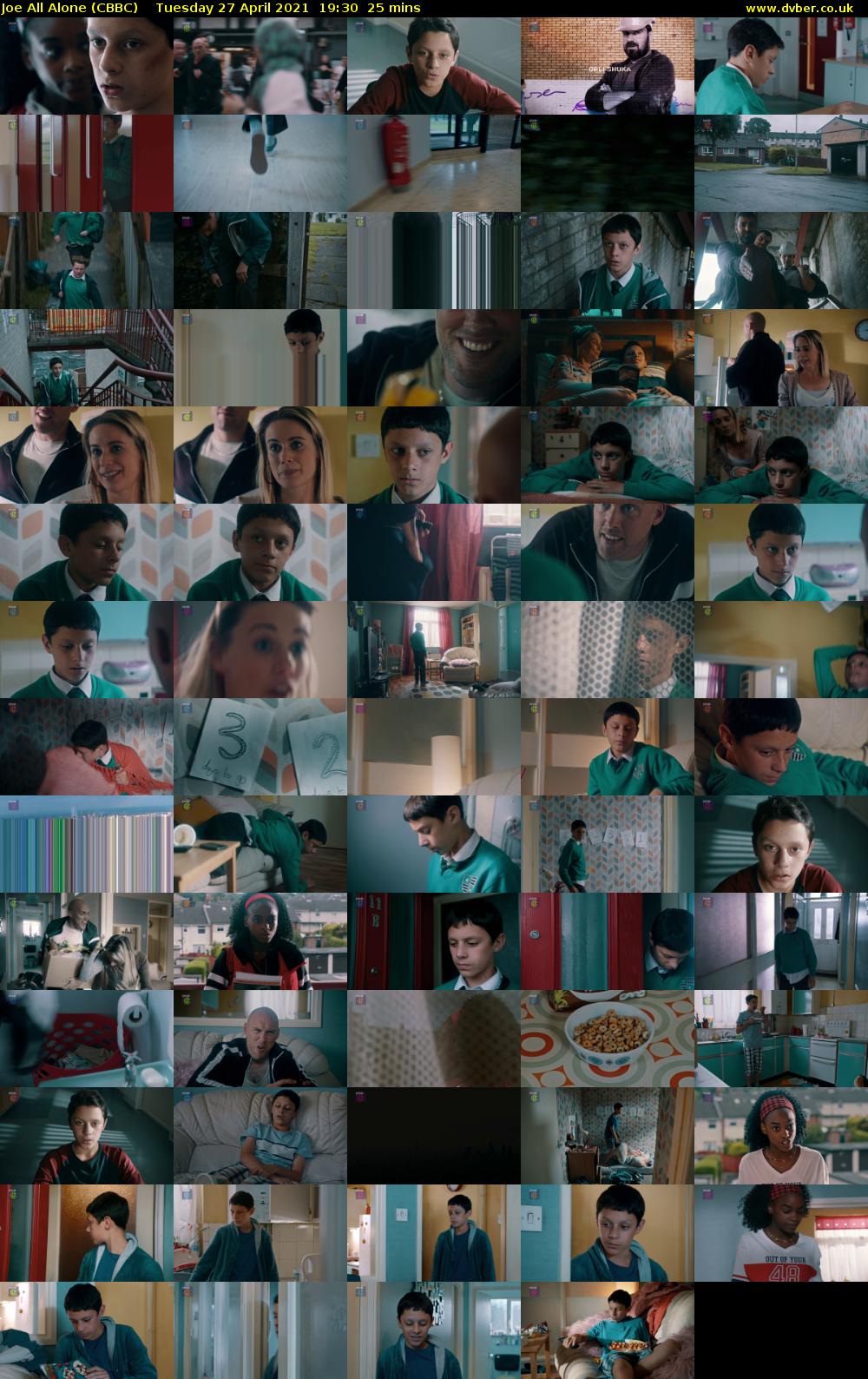 Joe All Alone (CBBC) Tuesday 27 April 2021 19:30 - 19:55