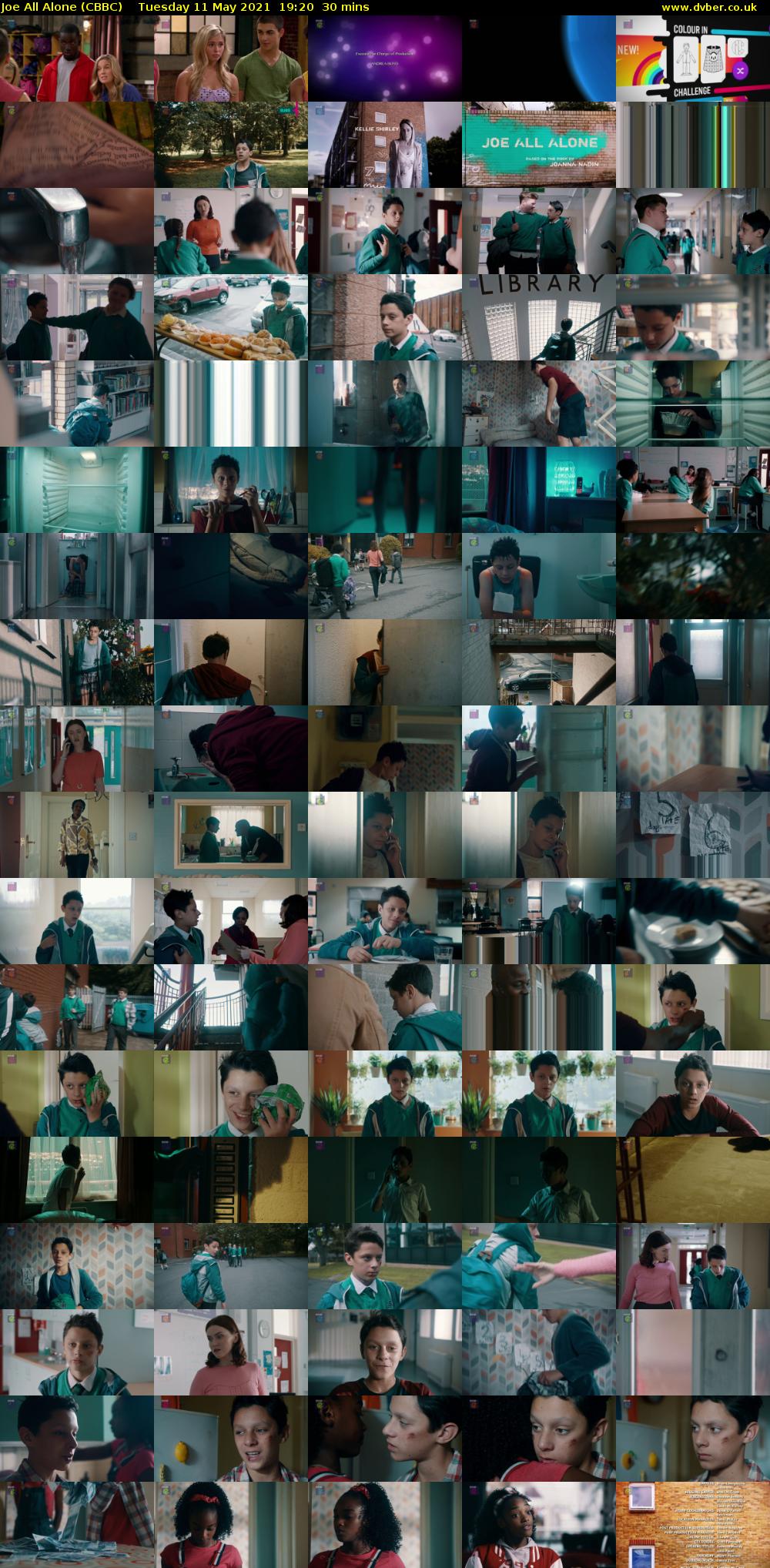Joe All Alone (CBBC) Tuesday 11 May 2021 19:20 - 19:50