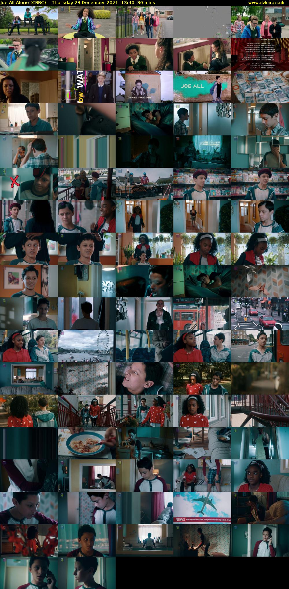 Joe All Alone (CBBC) Thursday 23 December 2021 13:40 - 14:10