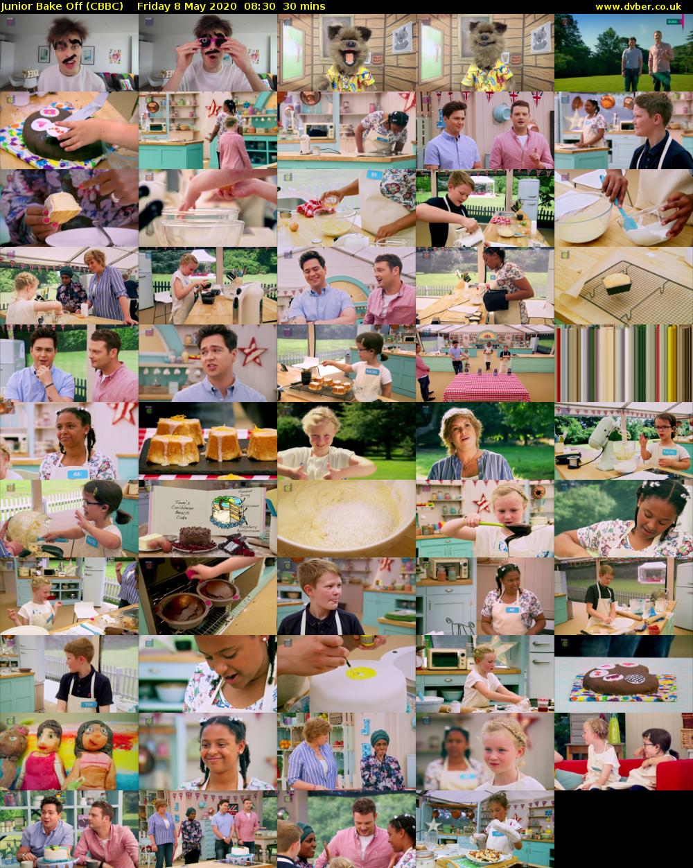 Junior Bake Off (CBBC) Friday 8 May 2020 08:30 - 09:00