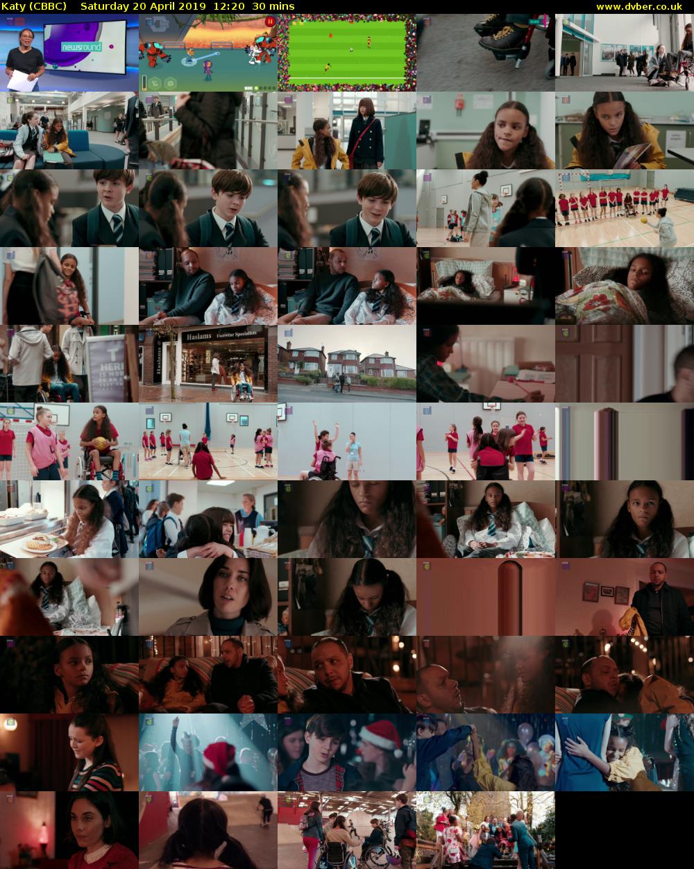 Katy (CBBC) Saturday 20 April 2019 12:20 - 12:50