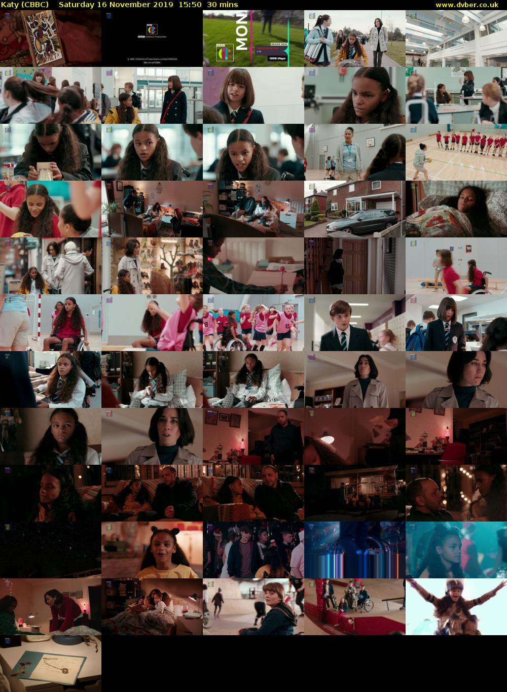 Katy (CBBC) Saturday 16 November 2019 15:50 - 16:20