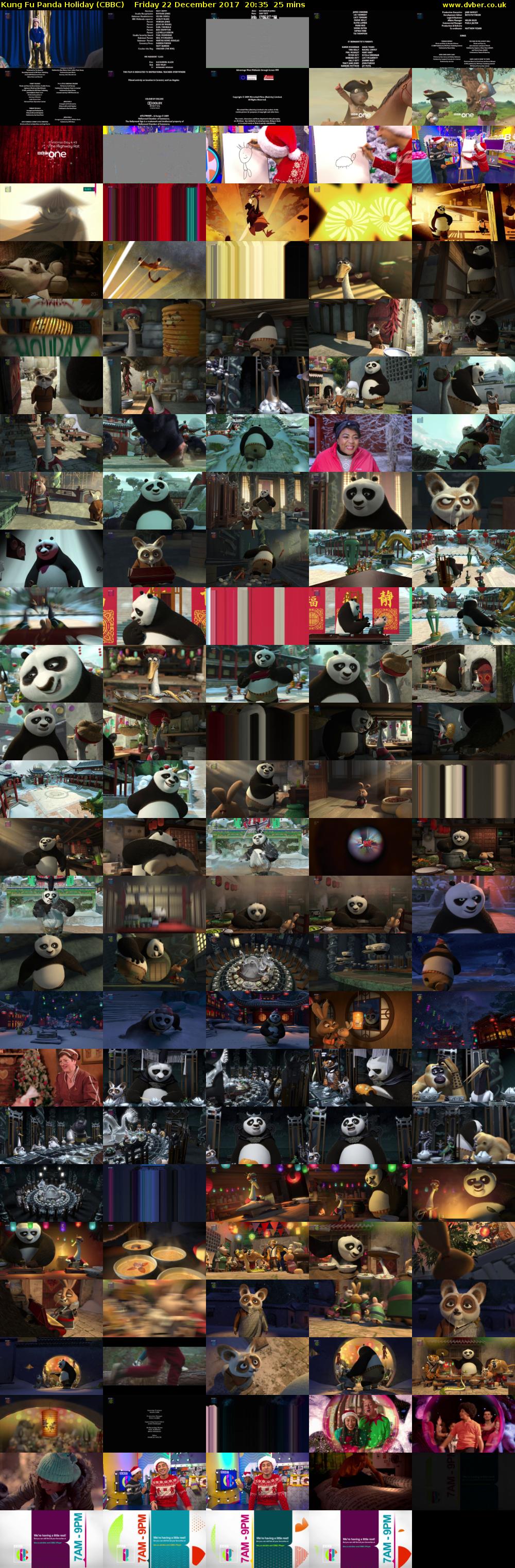 Kung Fu Panda Holiday (CBBC) Friday 22 December 2017 20:35 - 21:00