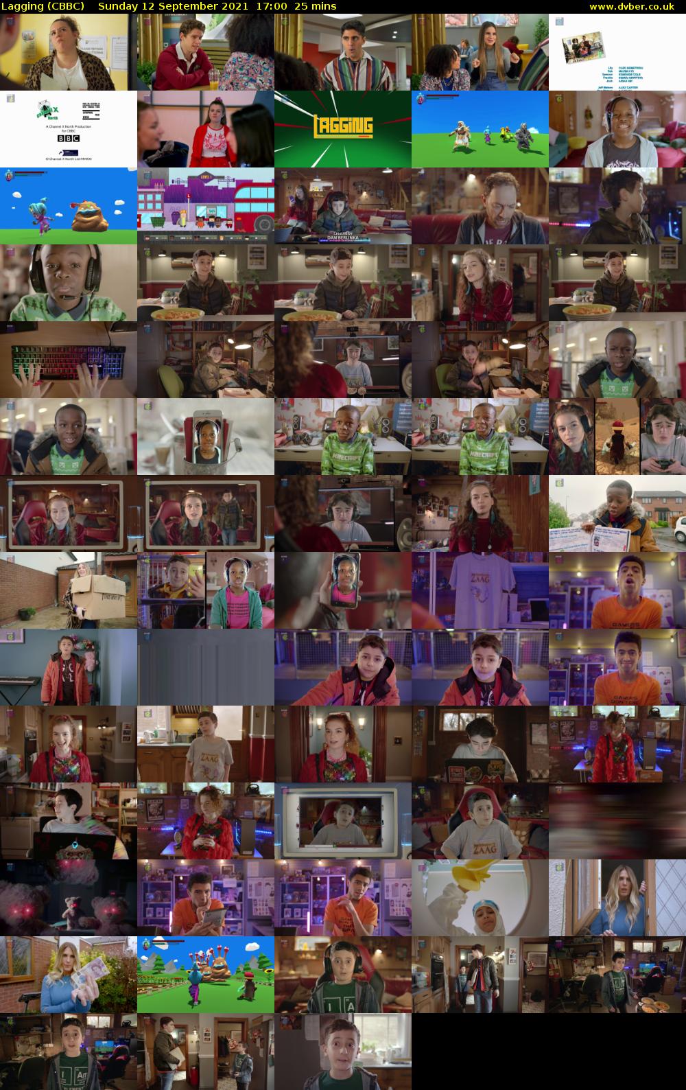 Lagging (CBBC) Sunday 12 September 2021 17:00 - 17:25