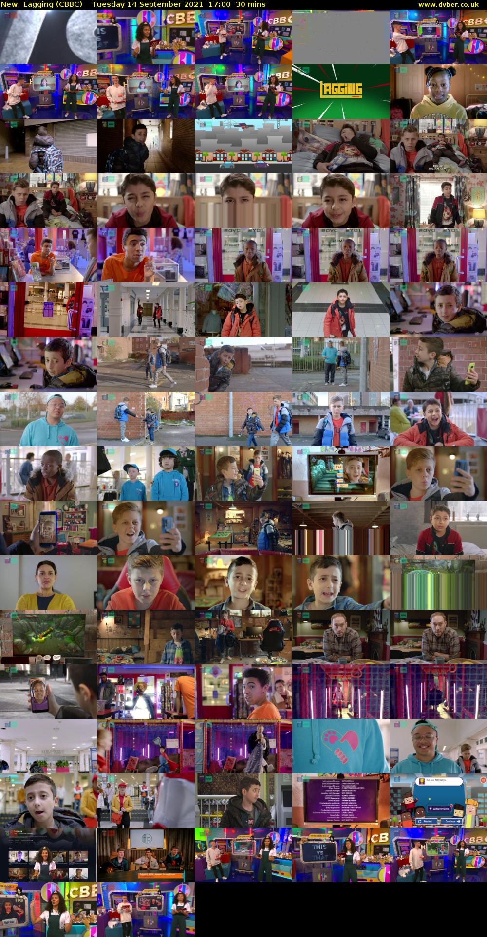 Lagging (CBBC) Tuesday 14 September 2021 17:00 - 17:30