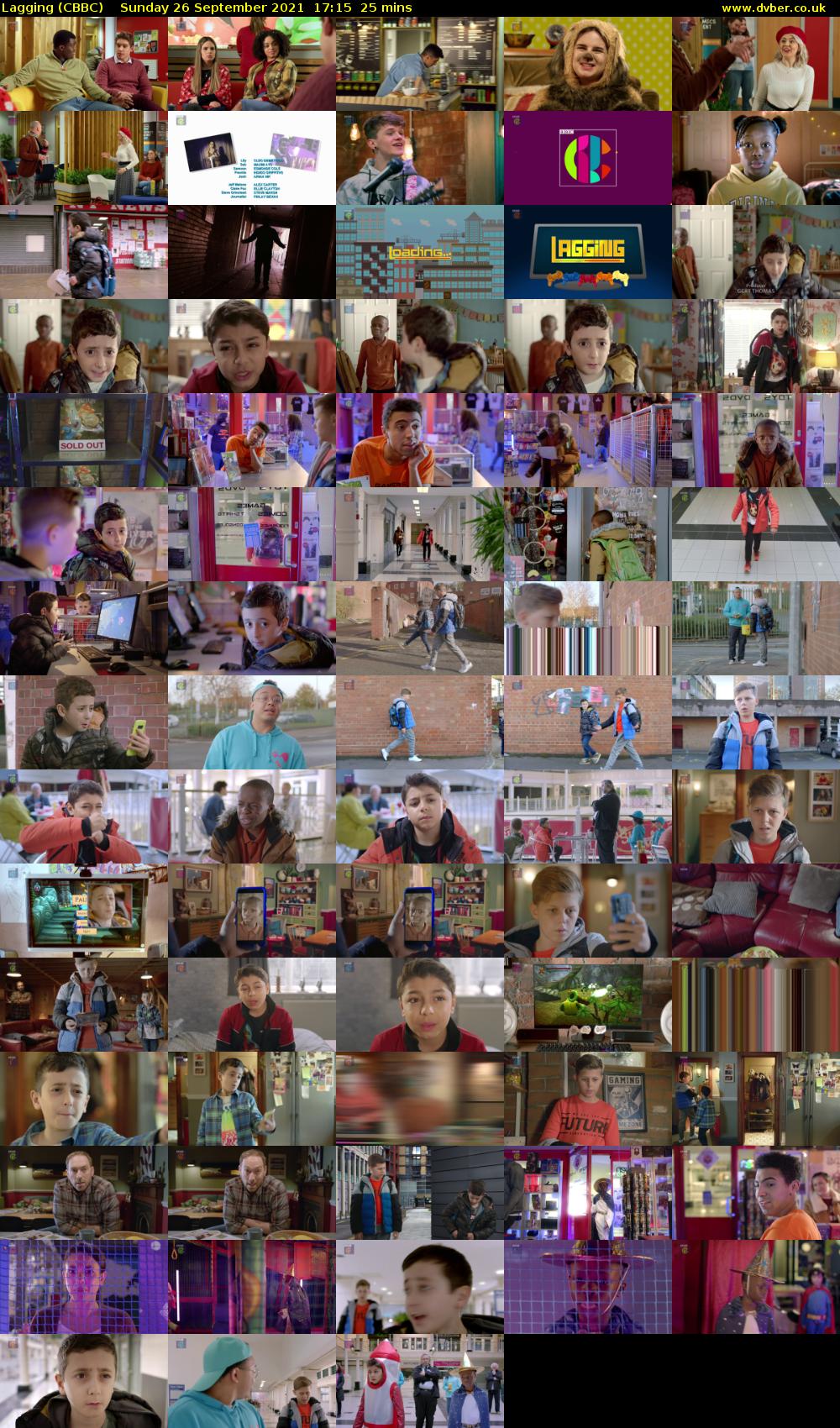 Lagging (CBBC) Sunday 26 September 2021 17:15 - 17:40