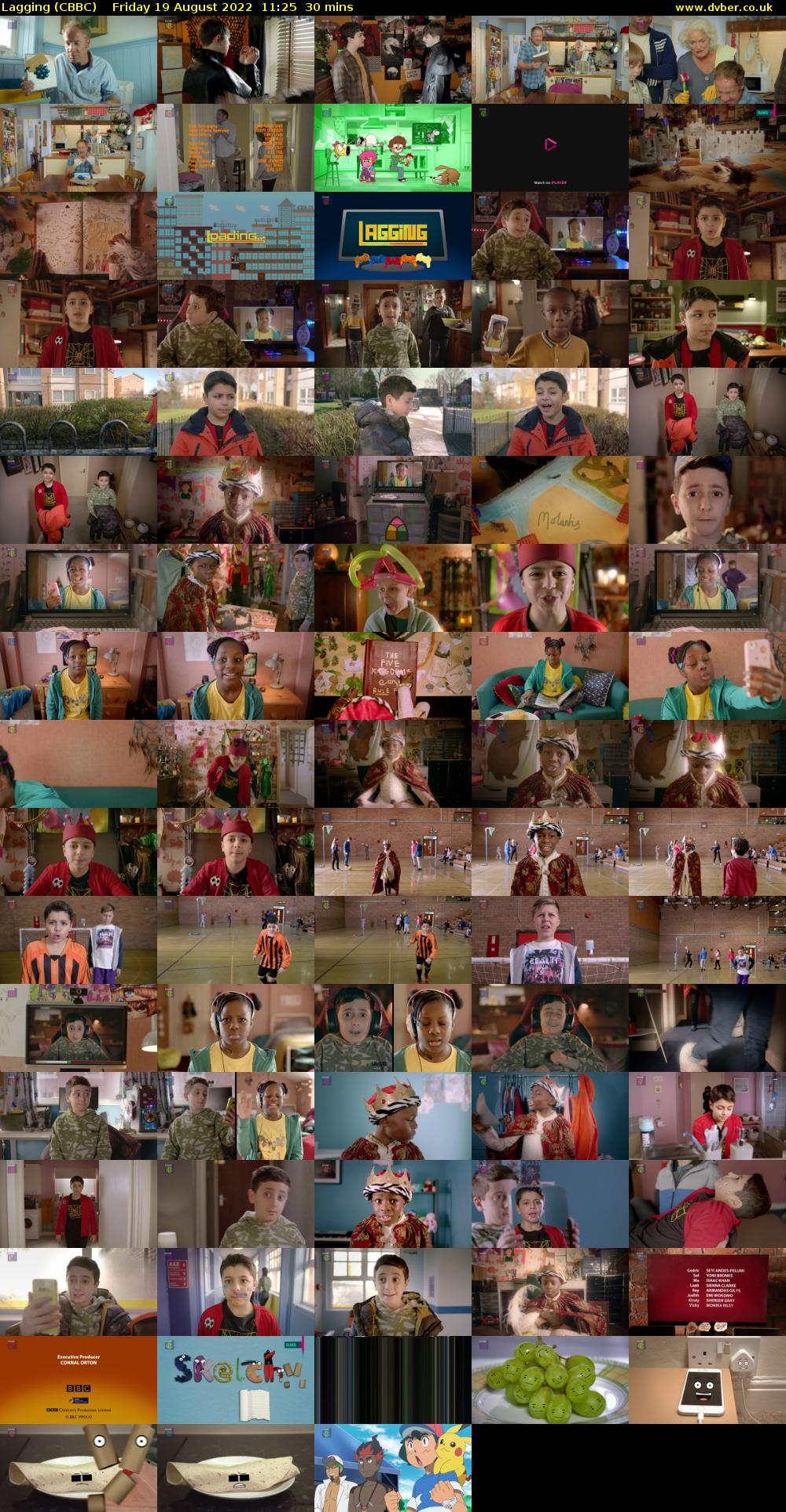 Lagging (CBBC) Friday 19 August 2022 11:25 - 11:55