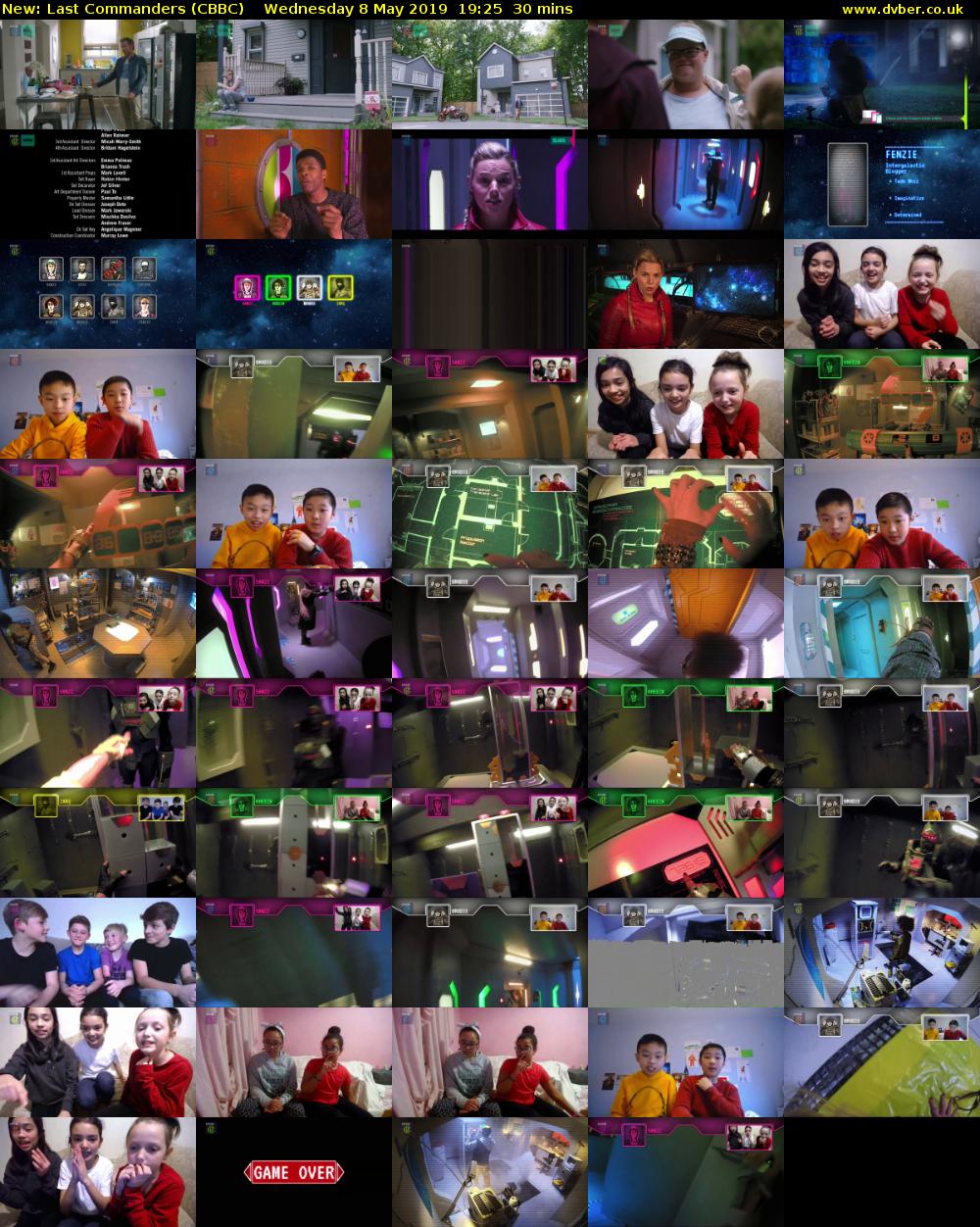 Last Commanders (CBBC) Wednesday 8 May 2019 19:25 - 19:55