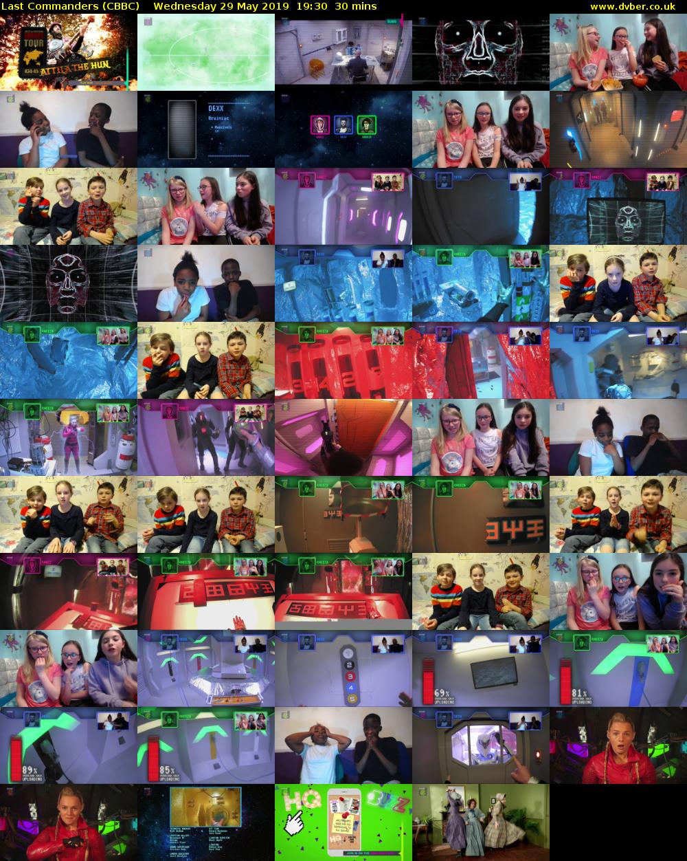 Last Commanders (CBBC) Wednesday 29 May 2019 19:30 - 20:00