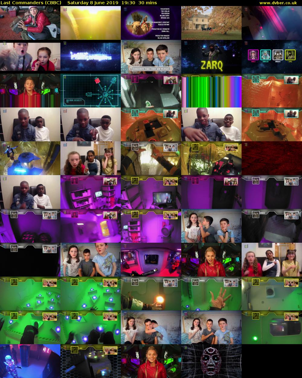 Last Commanders (CBBC) Saturday 8 June 2019 19:30 - 20:00