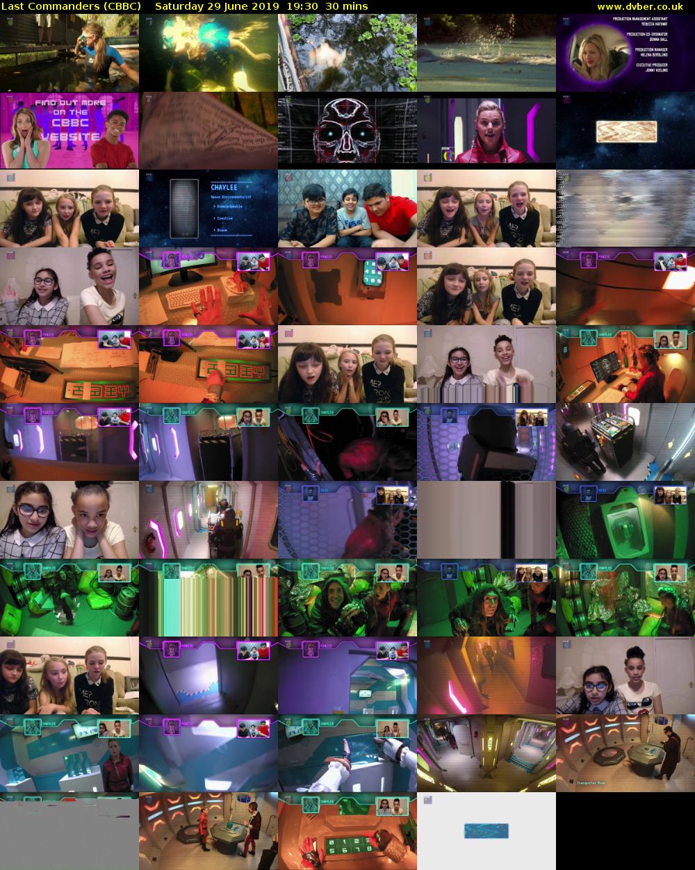 Last Commanders (CBBC) Saturday 29 June 2019 19:30 - 20:00