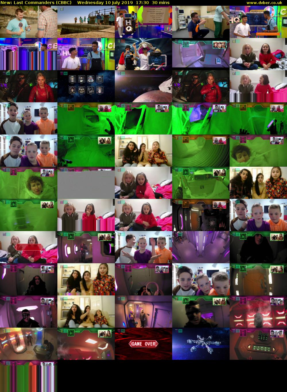 Last Commanders (CBBC) Wednesday 10 July 2019 17:30 - 18:00