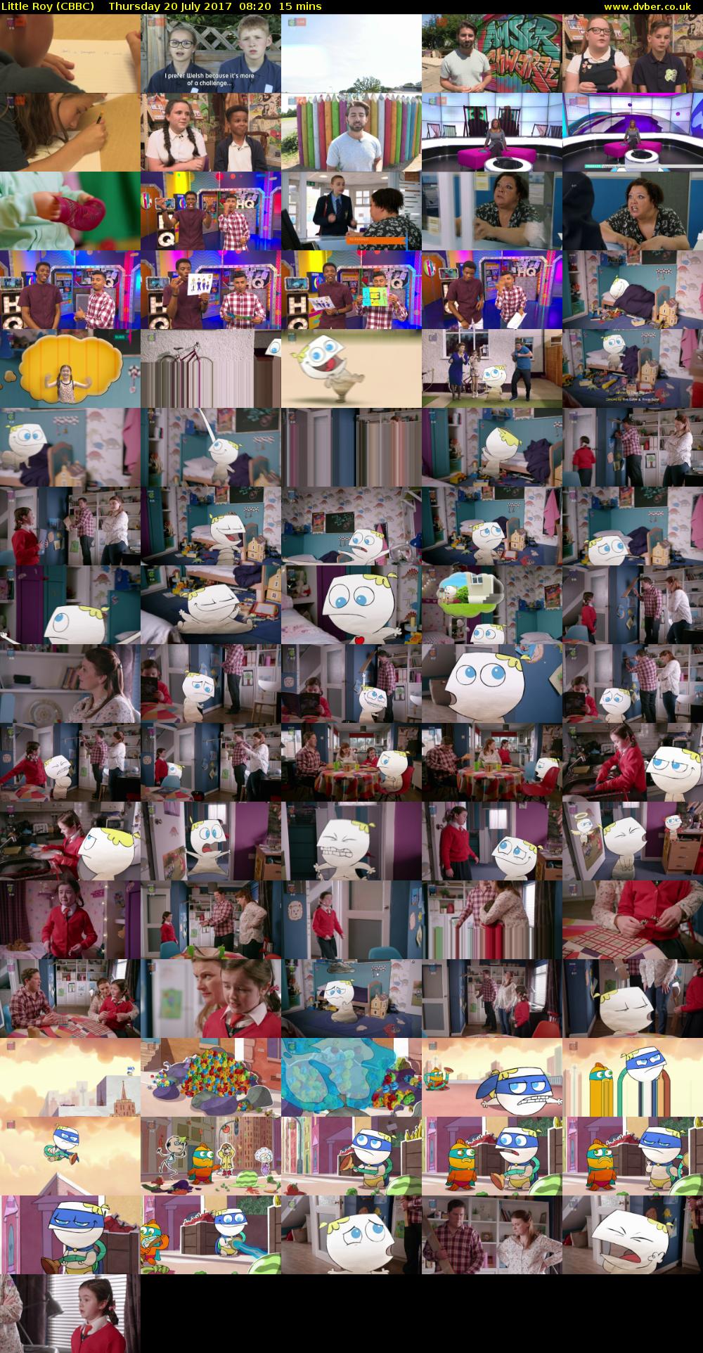 Little Roy (CBBC) Thursday 20 July 2017 08:20 - 08:35