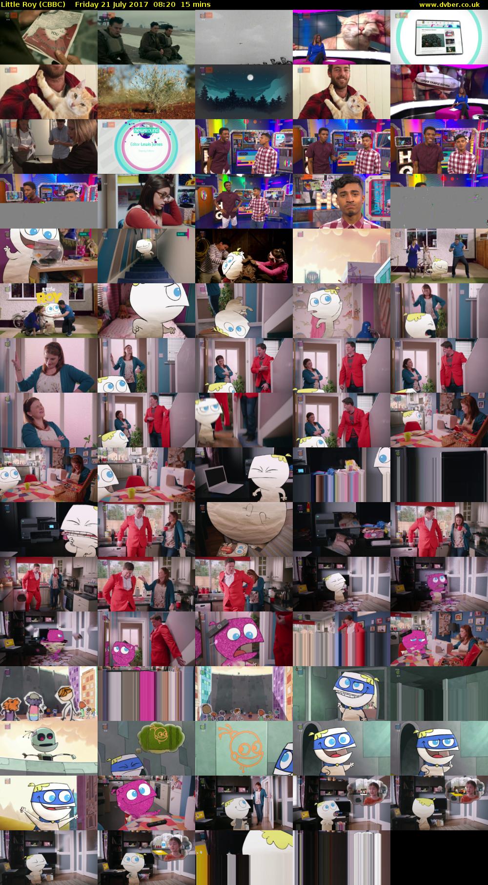 Little Roy (CBBC) Friday 21 July 2017 08:20 - 08:35