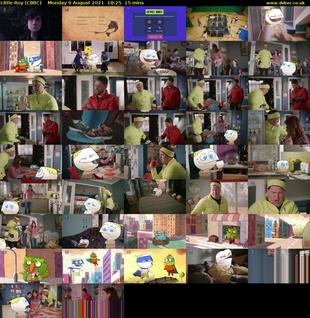Little Roy (CBBC) Monday 9 August 2021 18:25 - 18:40