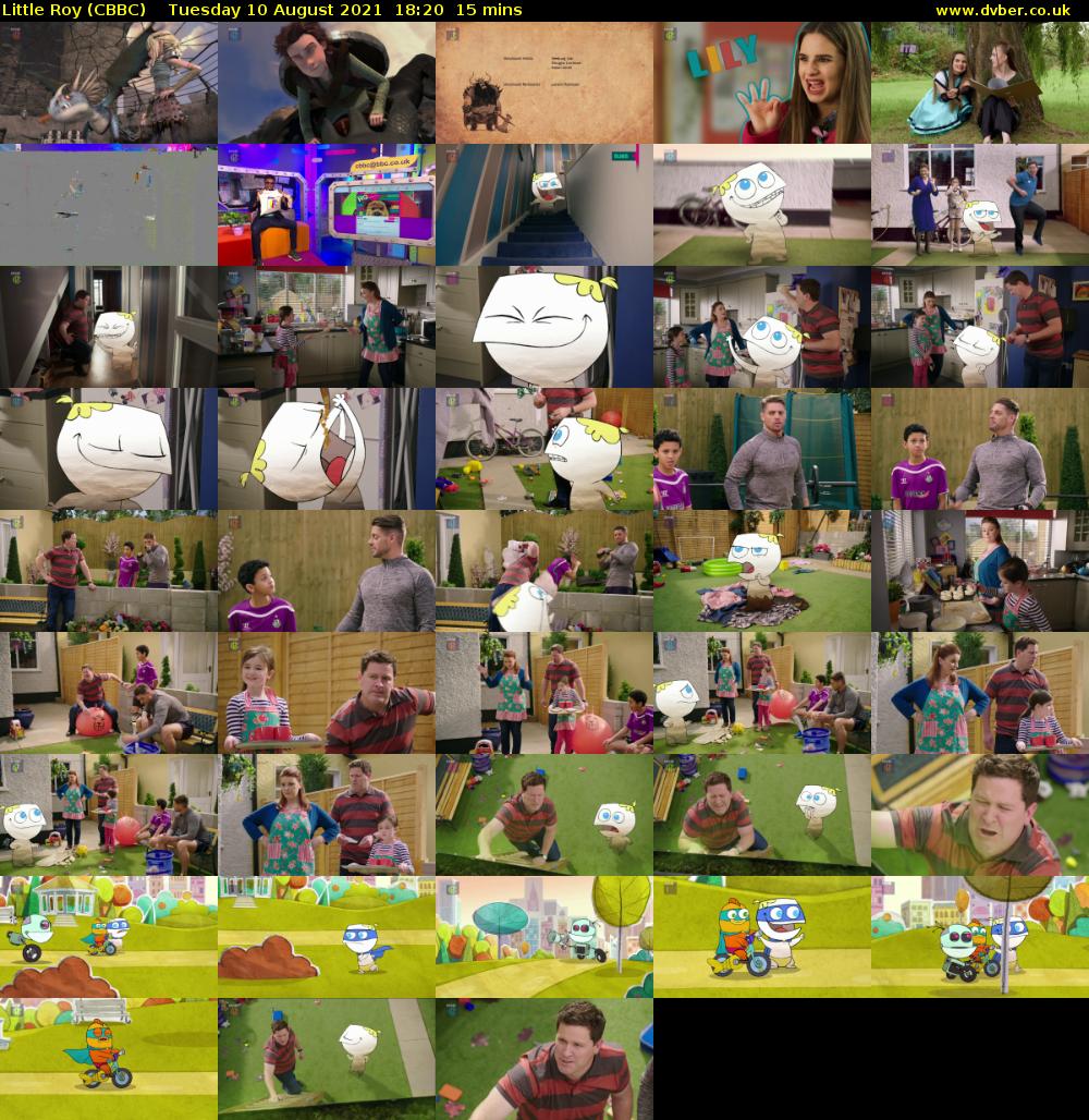 Little Roy (CBBC) Tuesday 10 August 2021 18:20 - 18:35