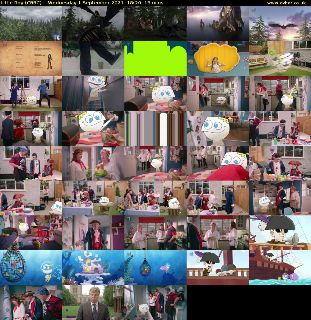 Little Roy (CBBC) Wednesday 1 September 2021 18:20 - 18:35