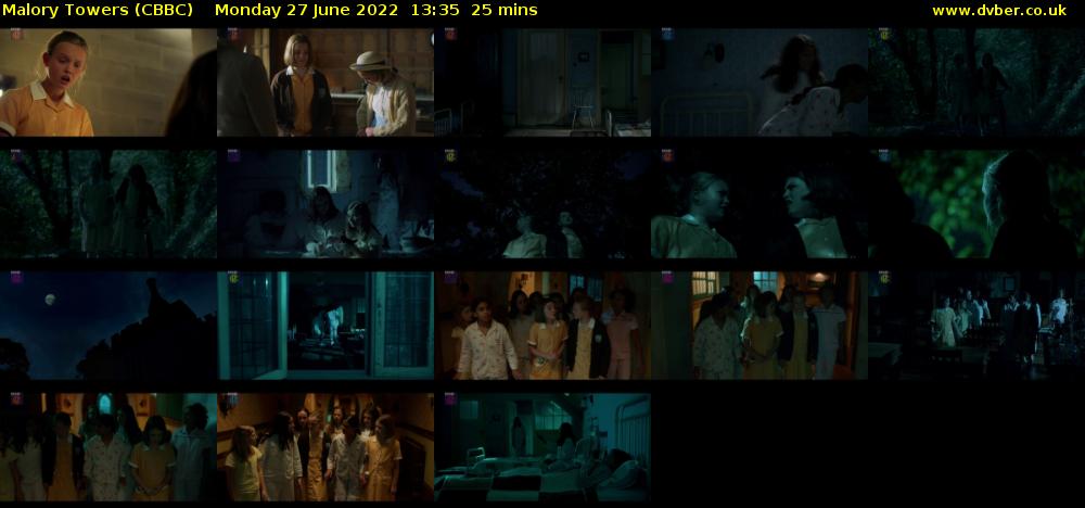 Malory Towers (CBBC) Monday 27 June 2022 13:35 - 14:00
