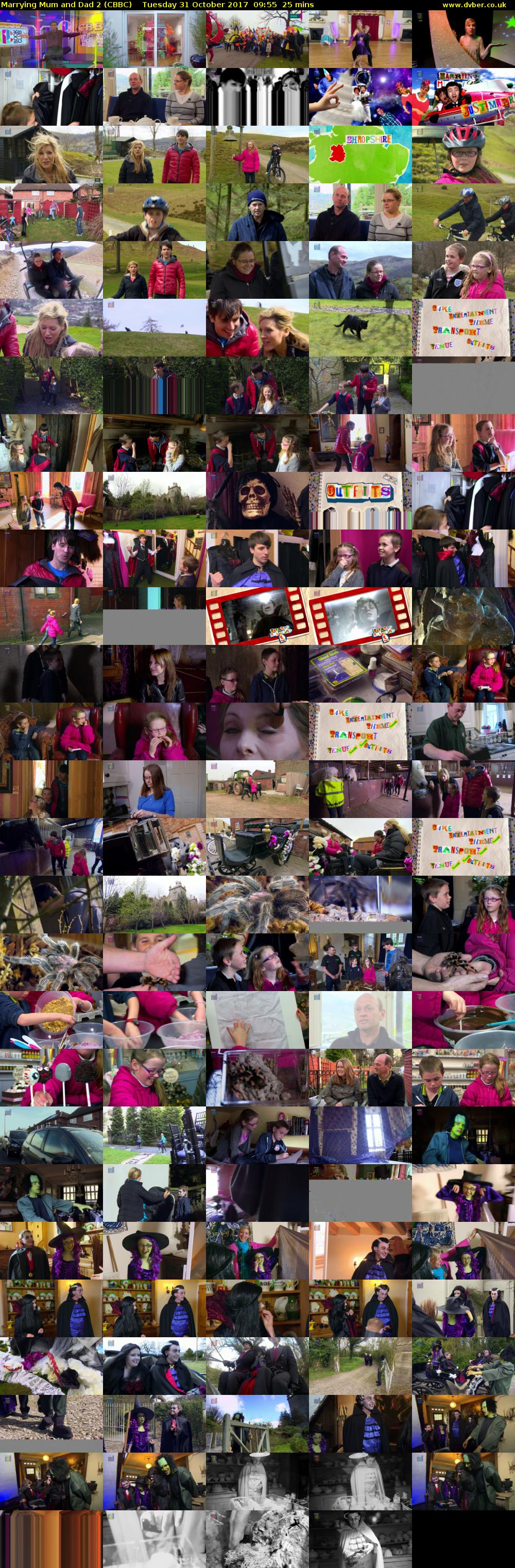 Marrying Mum and Dad 2 (CBBC) Tuesday 31 October 2017 09:55 - 10:20
