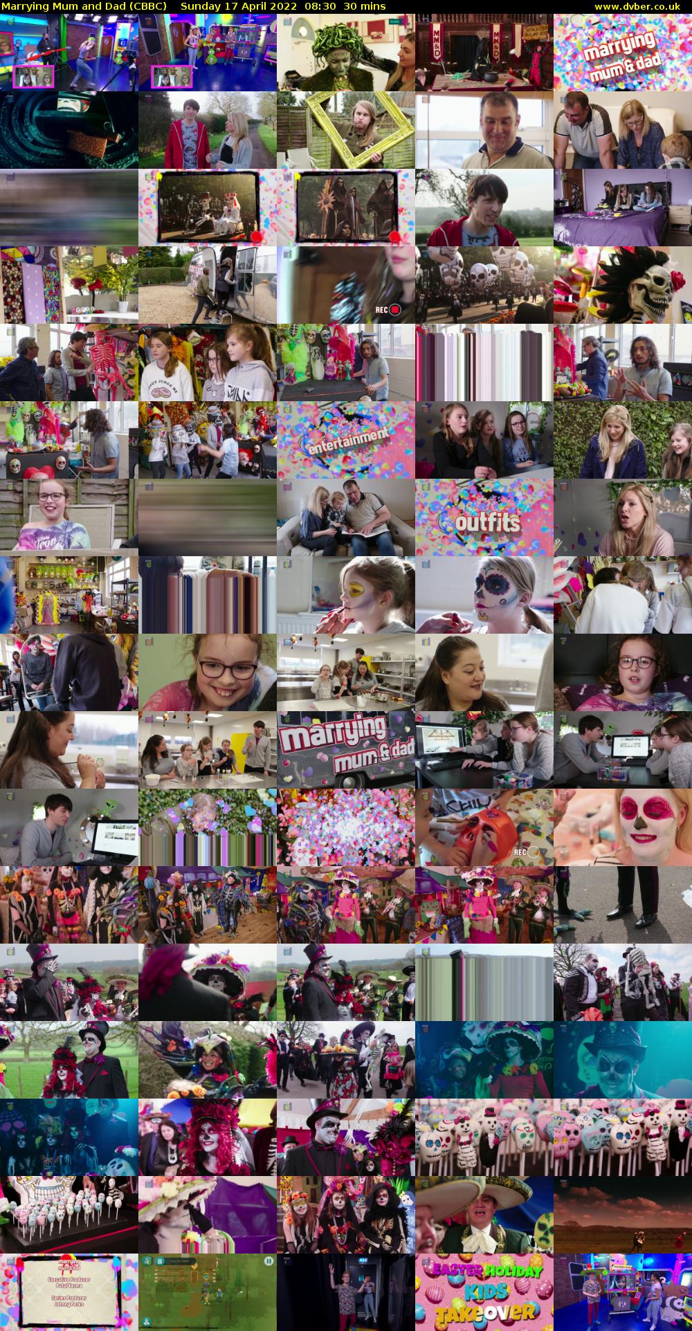 Marrying Mum and Dad (CBBC) Sunday 17 April 2022 08:30 - 09:00