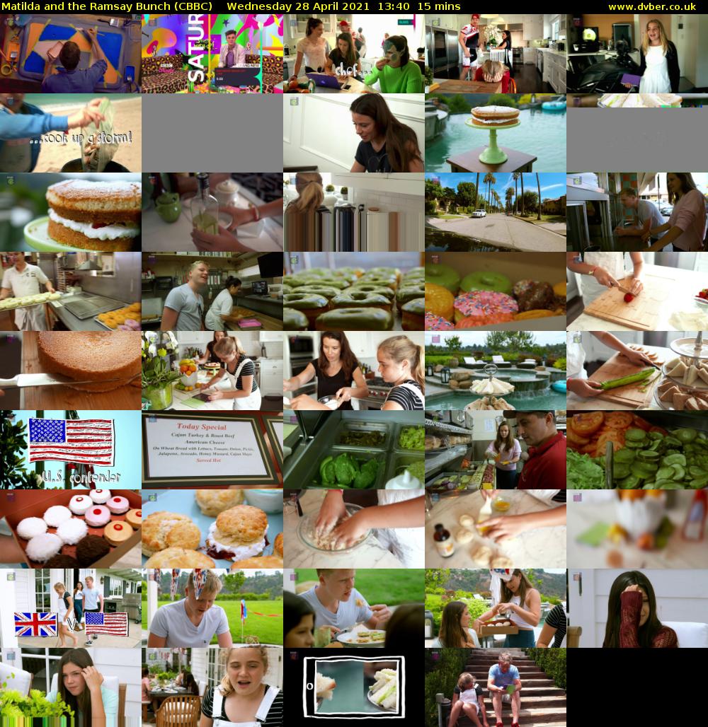 Matilda and the Ramsay Bunch (CBBC) Wednesday 28 April 2021 13:40 - 13:55