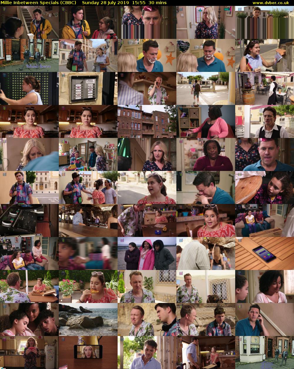 Millie Inbetween Specials (CBBC) Sunday 28 July 2019 15:55 - 16:25