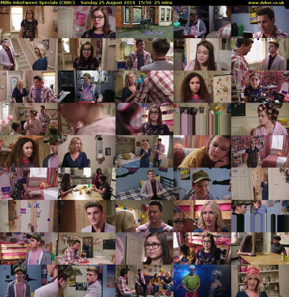 Millie Inbetween Specials (CBBC) Sunday 25 August 2019 15:50 - 16:15