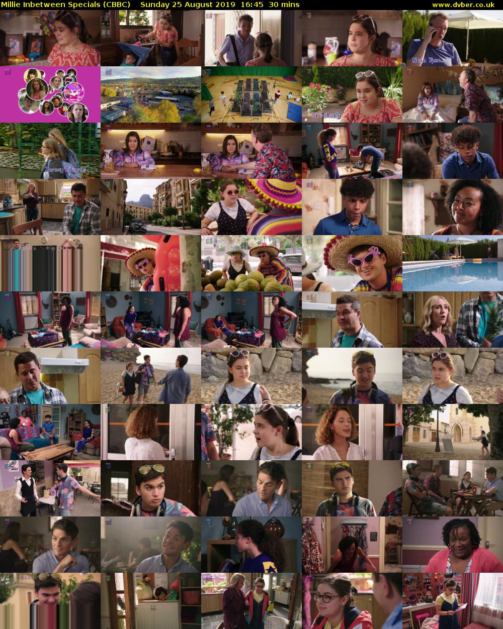 Millie Inbetween Specials (CBBC) Sunday 25 August 2019 16:45 - 17:15