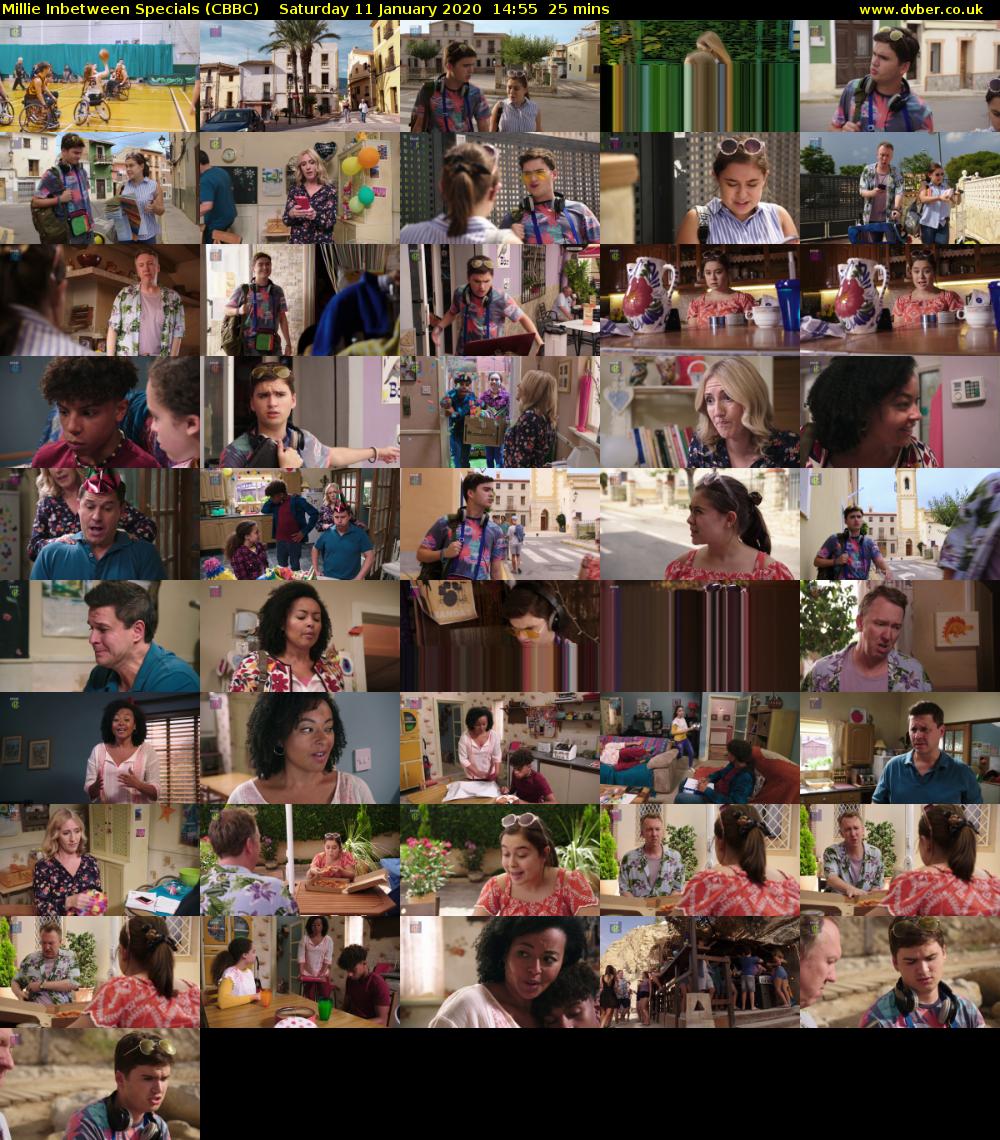 Millie Inbetween Specials (CBBC) Saturday 11 January 2020 14:55 - 15:20