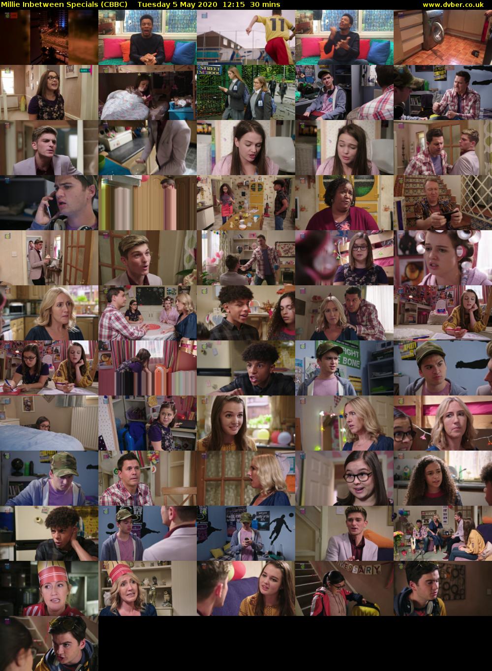 Millie Inbetween Specials (CBBC) Tuesday 5 May 2020 12:15 - 12:45