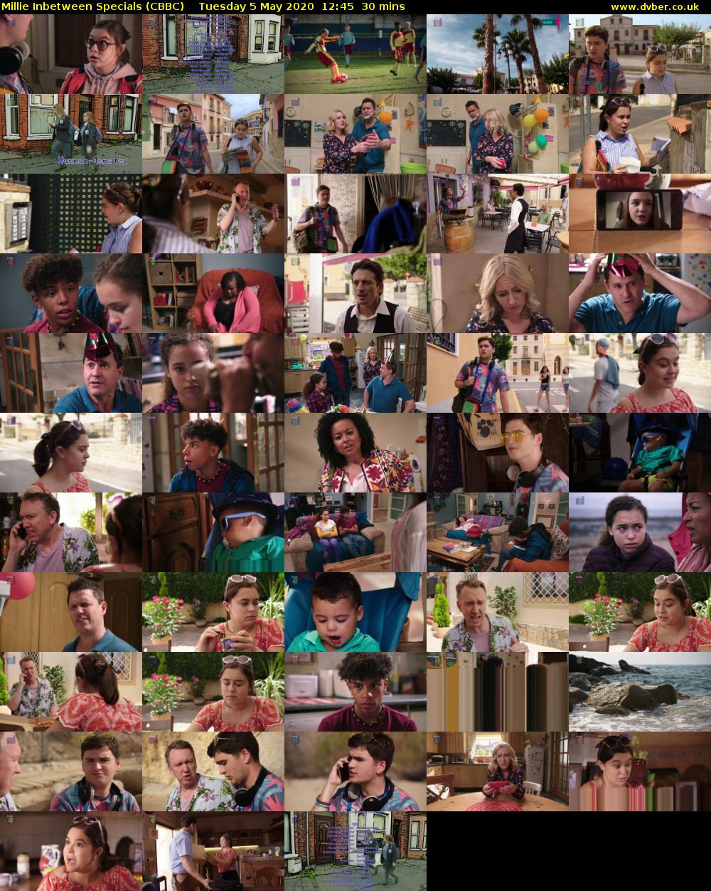 Millie Inbetween Specials (CBBC) Tuesday 5 May 2020 12:45 - 13:15