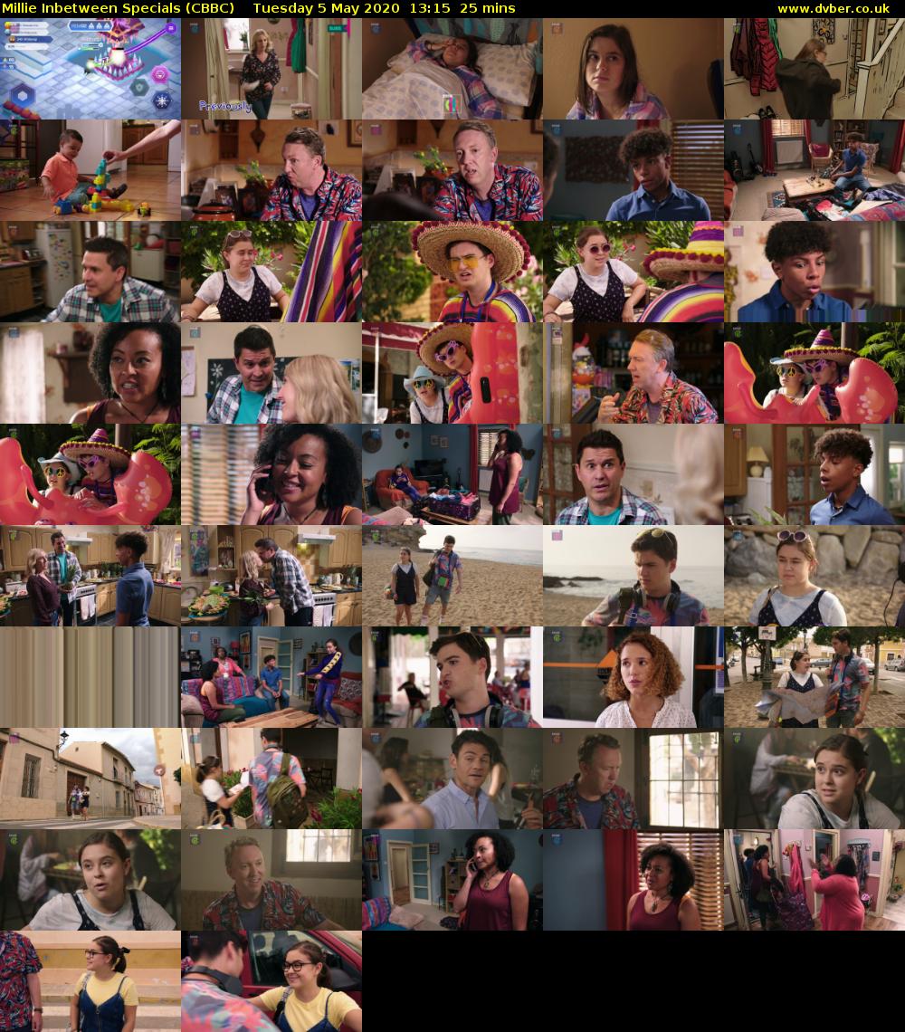 Millie Inbetween Specials (CBBC) Tuesday 5 May 2020 13:15 - 13:40
