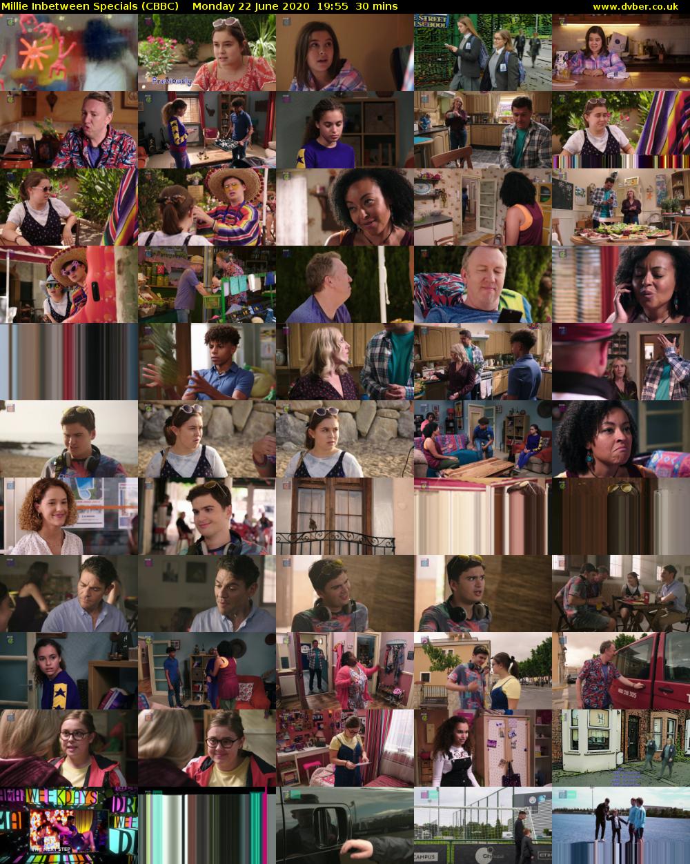 Millie Inbetween Specials (CBBC) Monday 22 June 2020 19:55 - 20:25