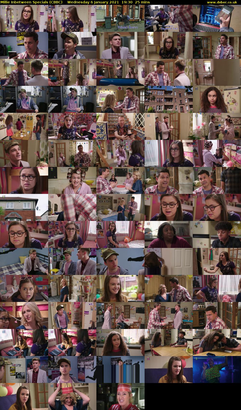 Millie Inbetween Specials (CBBC) Wednesday 6 January 2021 19:30 - 19:55