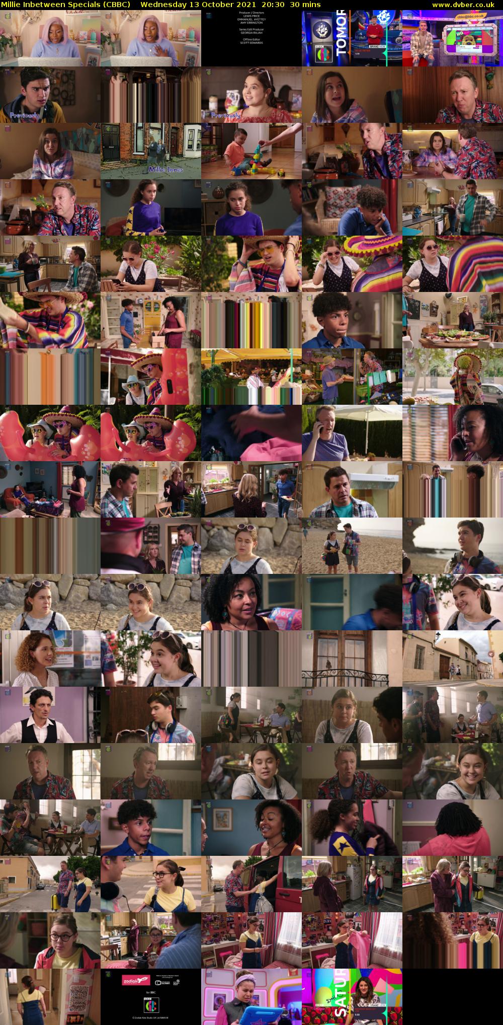 Millie Inbetween Specials (CBBC) Wednesday 13 October 2021 20:30 - 21:00