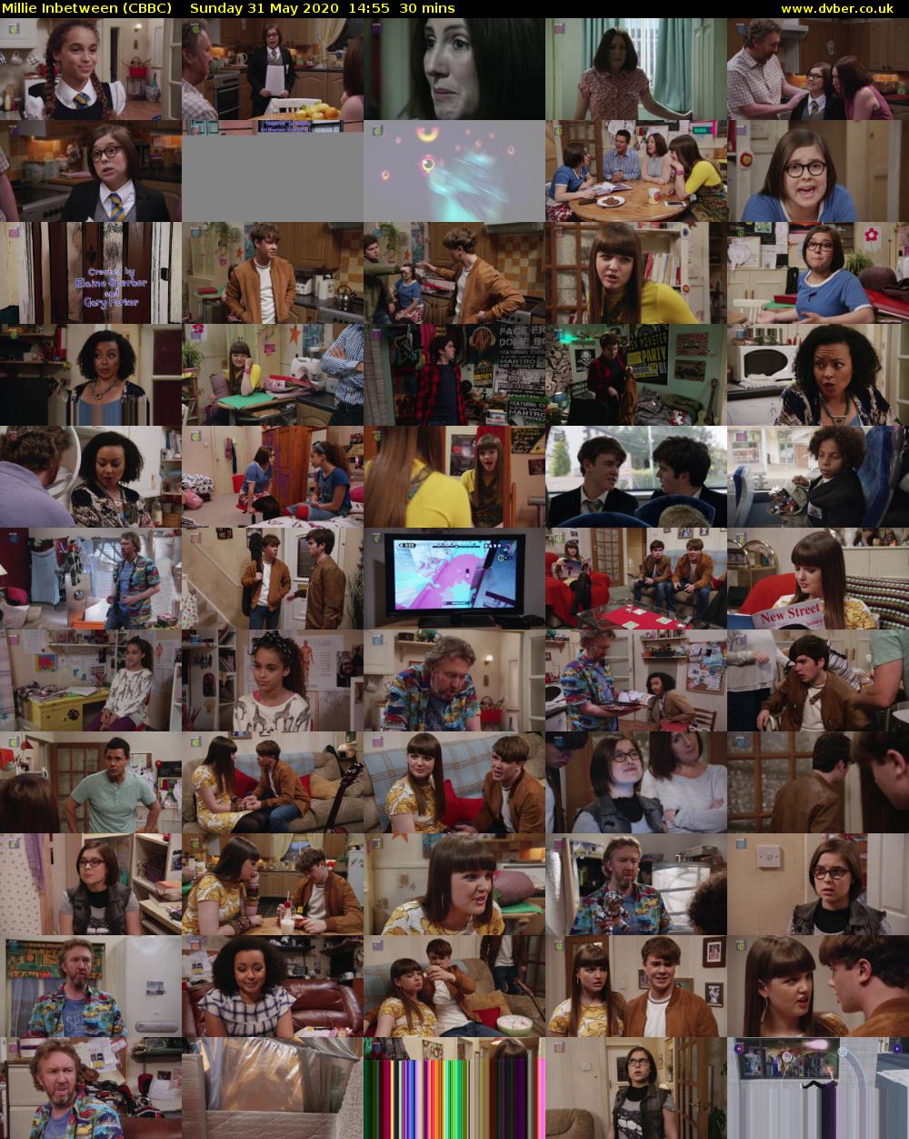 Millie Inbetween (CBBC) Sunday 31 May 2020 14:55 - 15:25