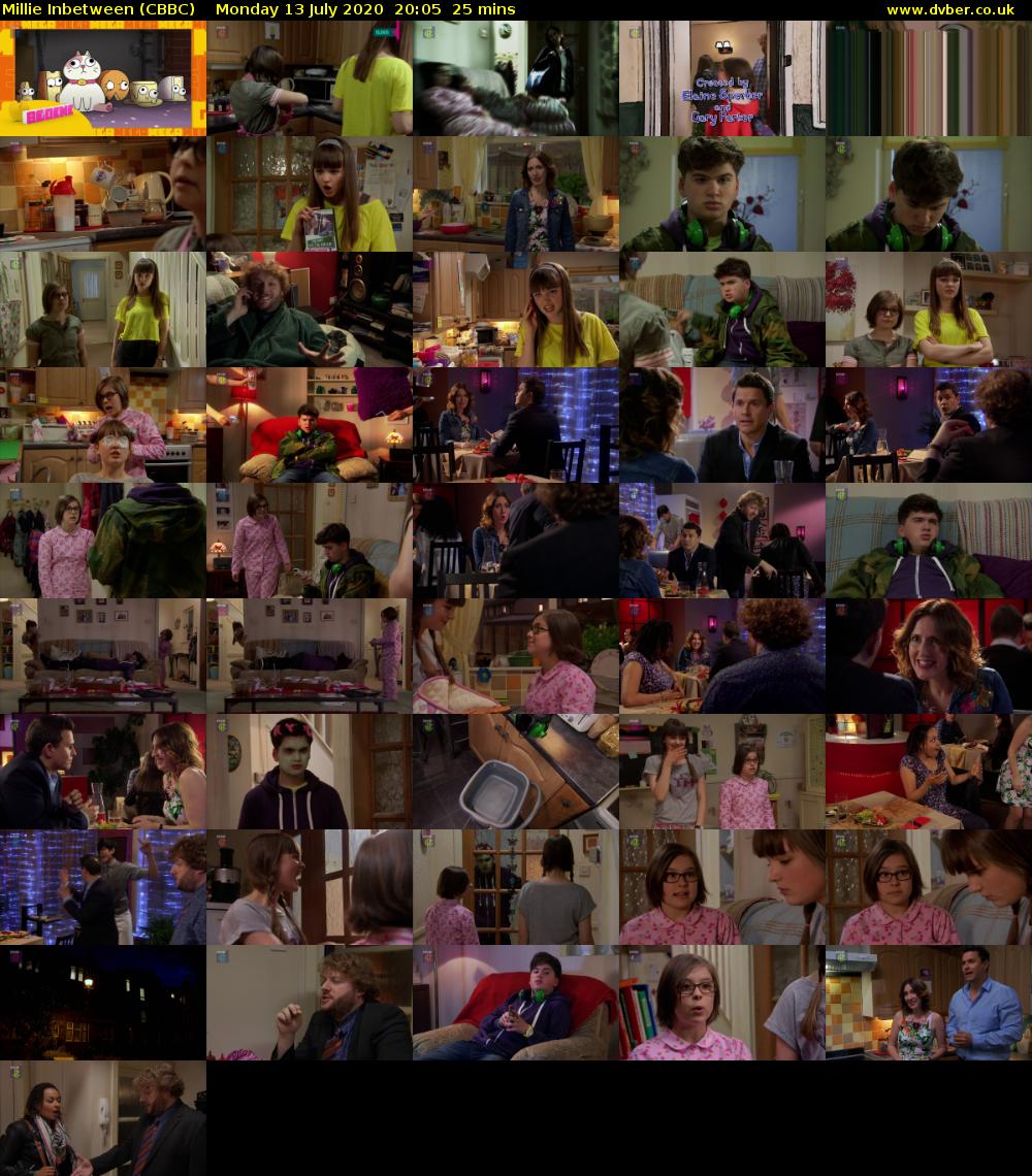 Millie Inbetween (CBBC) Monday 13 July 2020 20:05 - 20:30