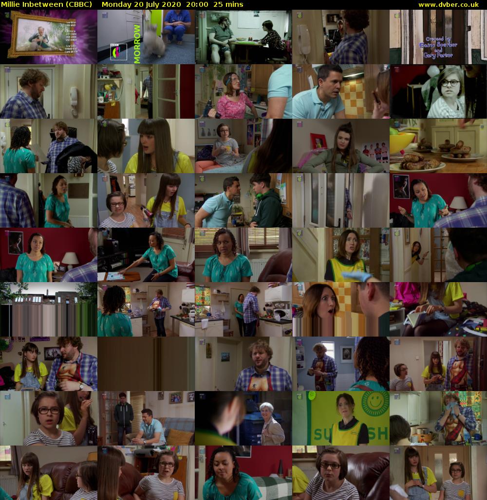 Millie Inbetween (CBBC) Monday 20 July 2020 20:00 - 20:25