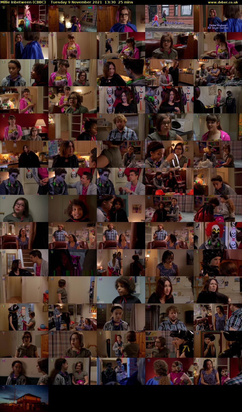 Millie Inbetween (CBBC) Tuesday 9 November 2021 13:30 - 13:55