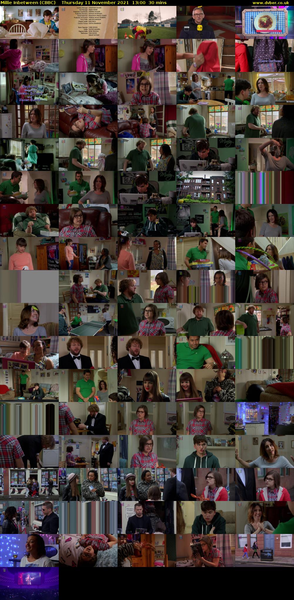 Millie Inbetween (CBBC) Thursday 11 November 2021 13:00 - 13:30