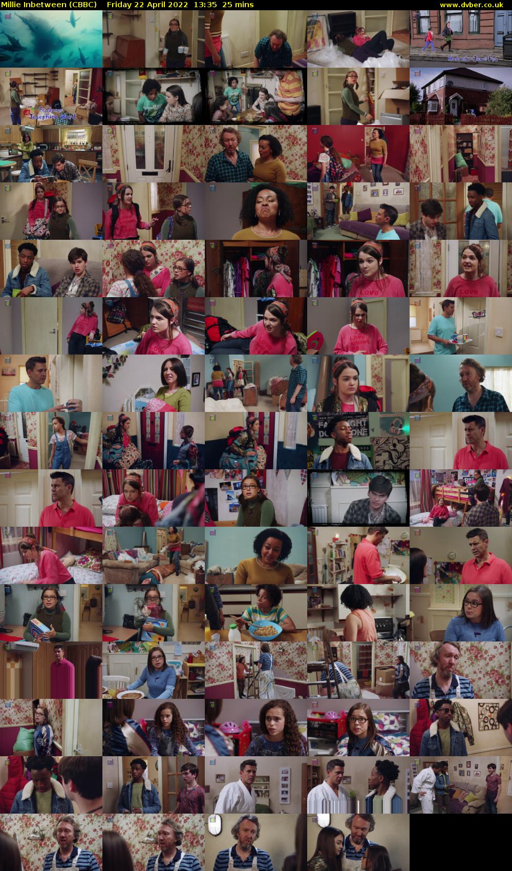 Millie Inbetween (CBBC) Friday 22 April 2022 13:35 - 14:00
