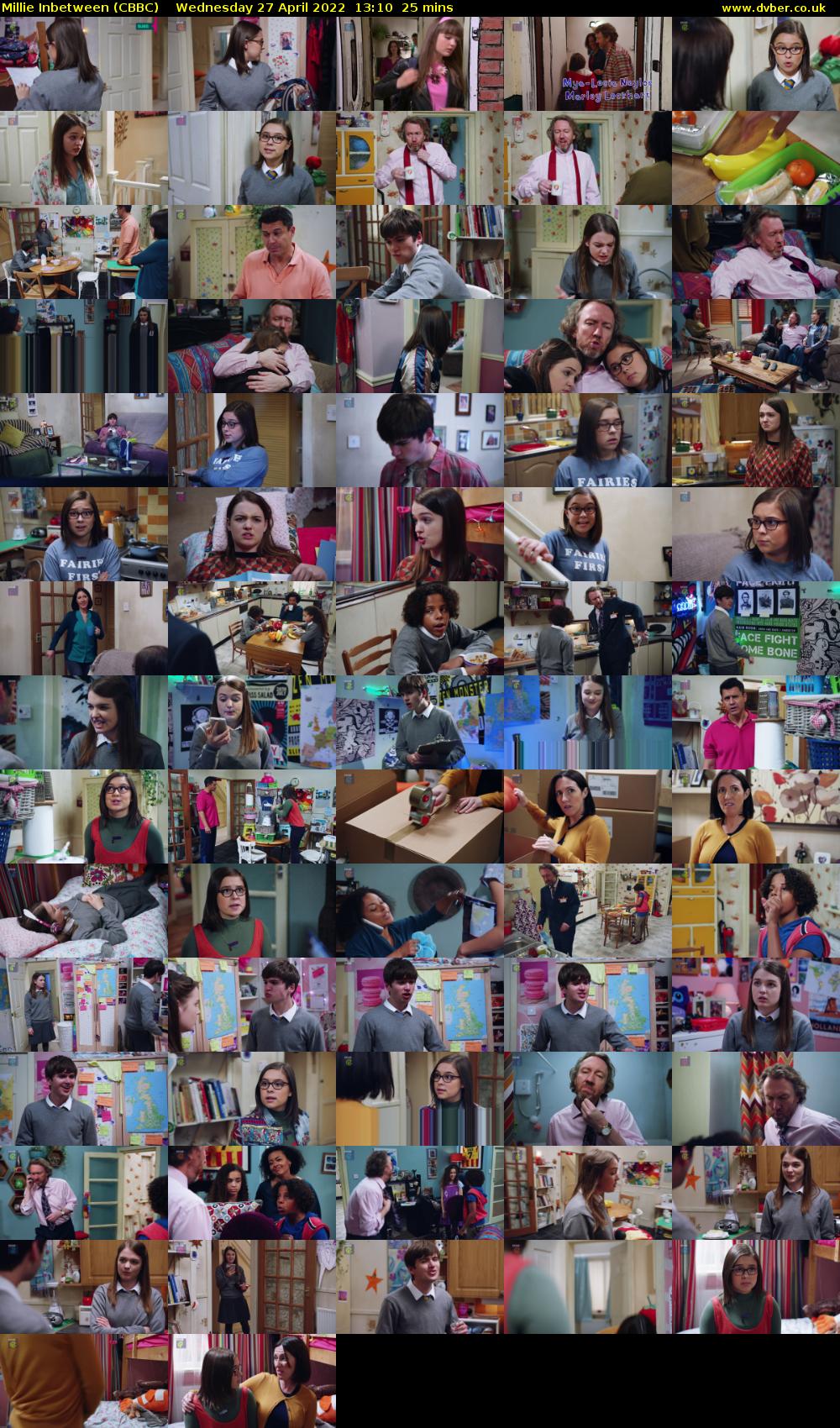 Millie Inbetween (CBBC) Wednesday 27 April 2022 13:10 - 13:35