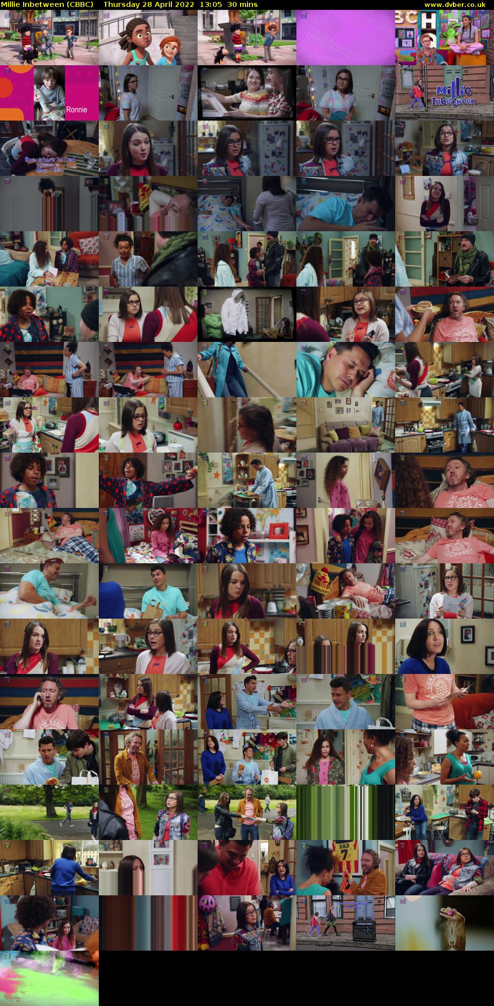 Millie Inbetween (CBBC) Thursday 28 April 2022 13:05 - 13:35