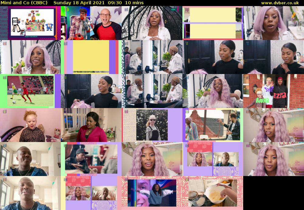 Mimi and Co (CBBC) Sunday 18 April 2021 09:30 - 09:40