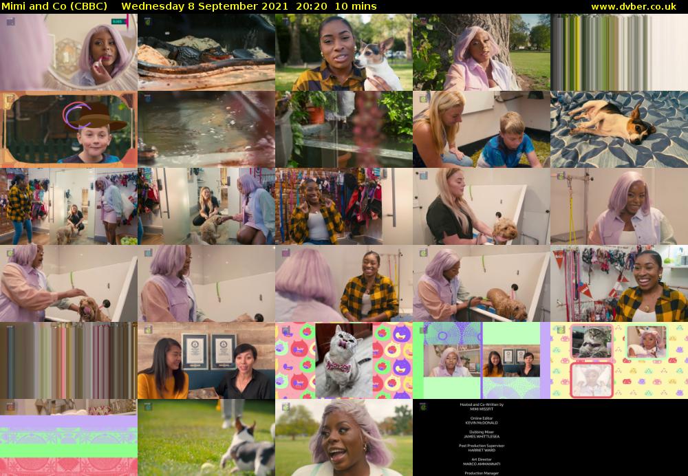 Mimi and Co (CBBC) Wednesday 8 September 2021 20:20 - 20:30